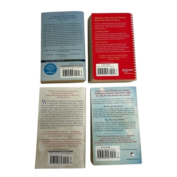 Debbie Macomber Fiction Books/Novel Lot/4 Paperbacks Contemporary Women/Romance - Picture 2 of 7